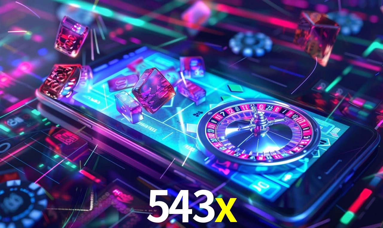 Aplicativo móvel 543x para iOS e Android